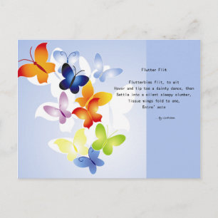 Carte postale Papillons