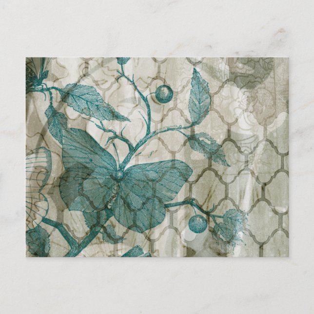 Carte Postale Papillons arabes V (Devant)