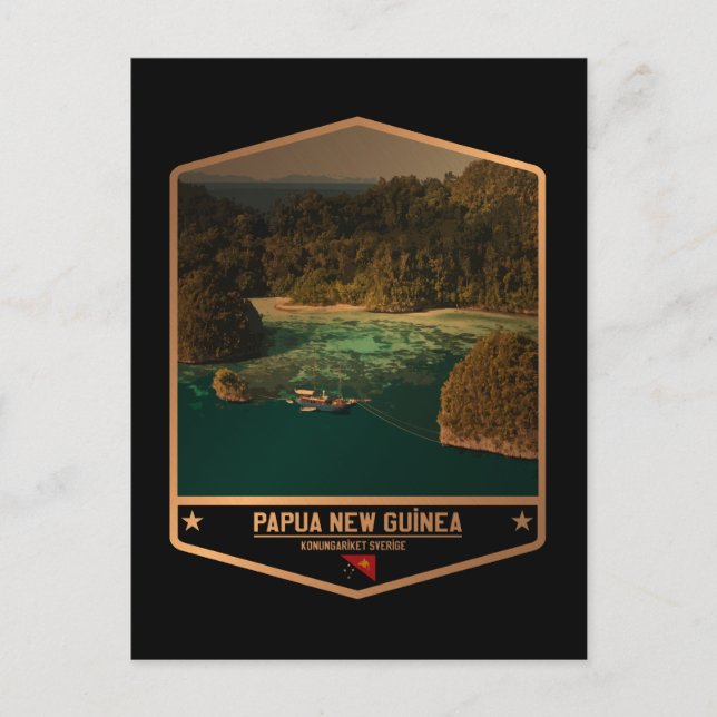 Carte Postale Papouasie-Nouvelle-Guinée (Devant)