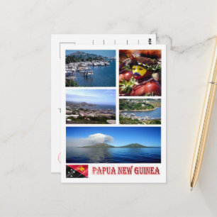 Carte Postale Papouasie-Nouvelle-Guinée - Mosaïque -