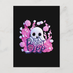 Carte Postale paquet de fantômes mignons Halloween boo