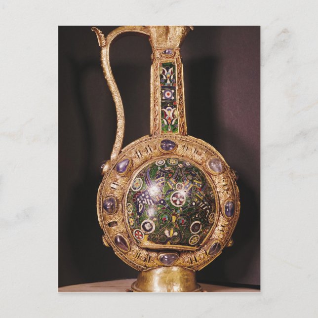 Carte Postale Paquet présenté à Charlemagne (Devant)