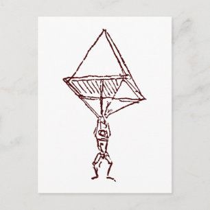 Carte Postale parachute