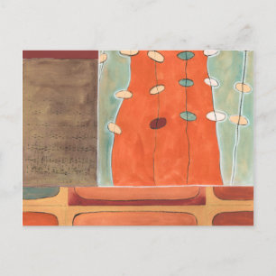 Carte Postale Parade Abstraite des oeufs par Erica J Vess