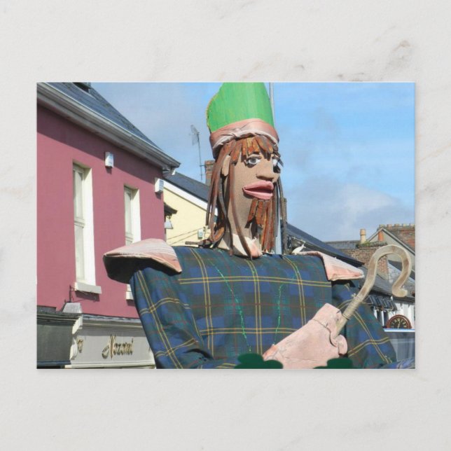 Carte Postale Parade de la Saint-Patricks à Ennis - Irlande (Devant)