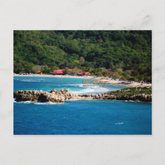 Carte Postale Paradis de l'île tranquille Labadee Haïti