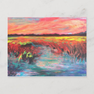 Carte Postale Paradis rose