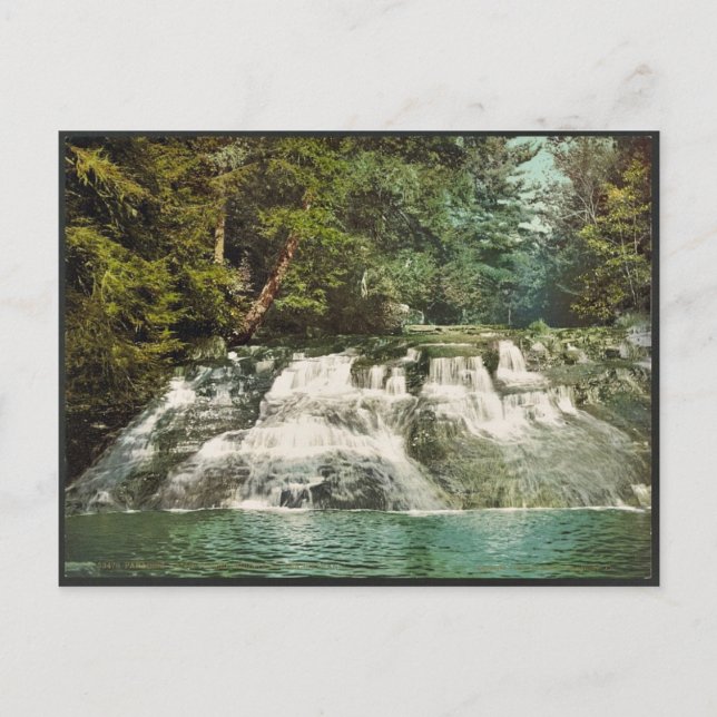Carte Postale Paradise Falls, Pocono Mountains, Rar de Pennsylva (Devant)