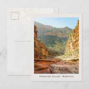 Carte Postale Paradise Valley, Maroc Paysage et Voyage