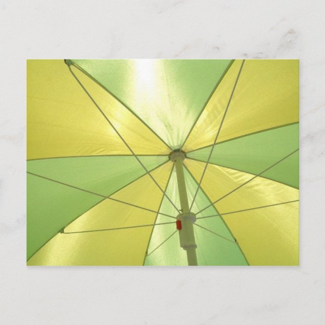 Carte Postale Parapluie (Devant)
