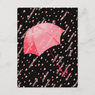 CARTE POSTALE PARAPLUIE DOUCHE D'AMOUR DE SHARON SHARPE