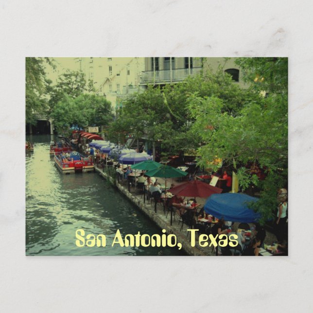 Carte Postale parapluies_1, San Antonio, Texas (Devant)