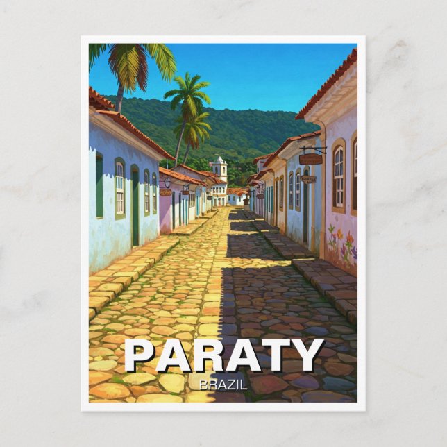 Carte Postale Paraty Brésil Travel (Devant)