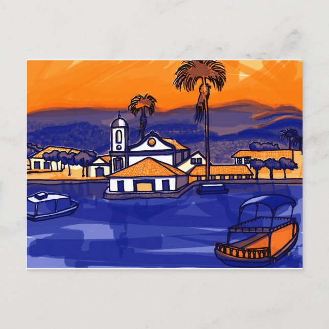 Carte Postale Paraty - Rio de Janeiro - Brésil (Devant)