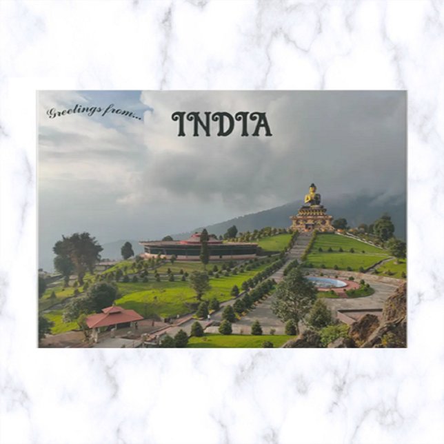 Carte Postale Parc Bouddha Ravangla Sikkim Inde (Créateur téléchargé)