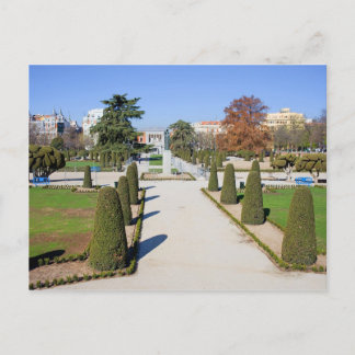 Carte Postale Parc Buen Retiro à Madrid