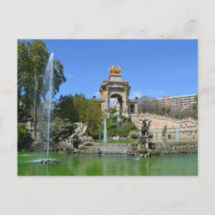 Carte Postale Parc Ciutadella