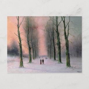 Carte Postale Parc de Scène-Wanstead de neige