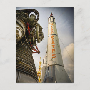 Carte Postale Parc des fusées de la NASA
