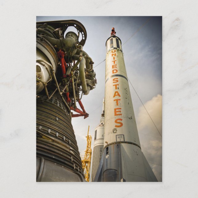 Carte Postale Parc des fusées de la NASA (Devant)