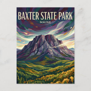 Carte Postale Parc d'État Baxter USA