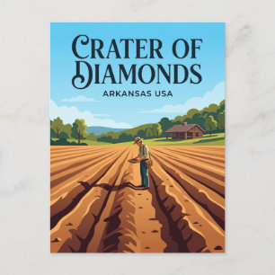 Carte Postale Parc d'État Crater of Diamonds USA