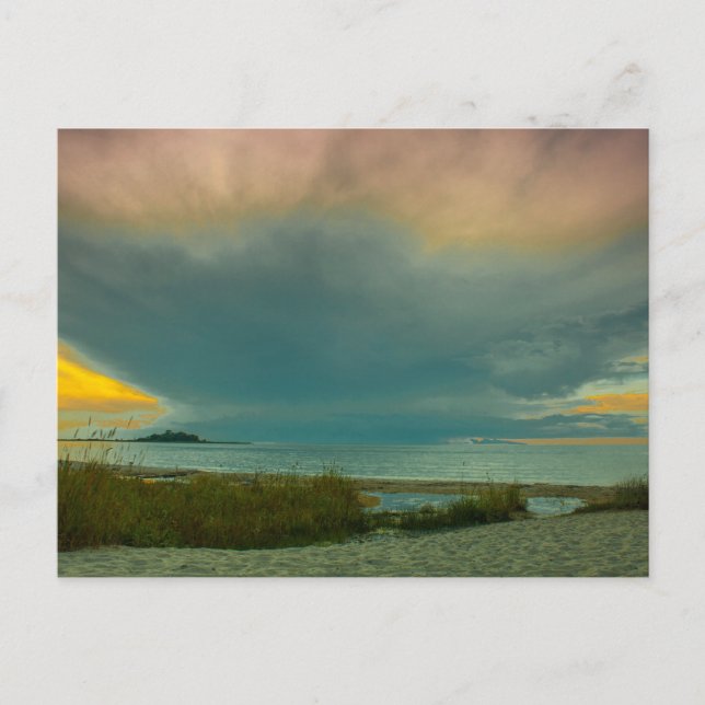 Carte Postale Parc d'état de Fisherman's Island, Charlevoix, MI (Devant)