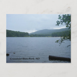 Carte Postale Parc d'état de Greenbrier, MD