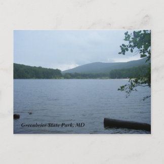 Carte Postale Parc d'état de Greenbrier, MD