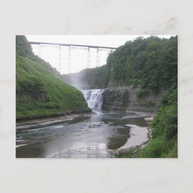 Carte Postale Parc d'état de Letchworth (Devant)