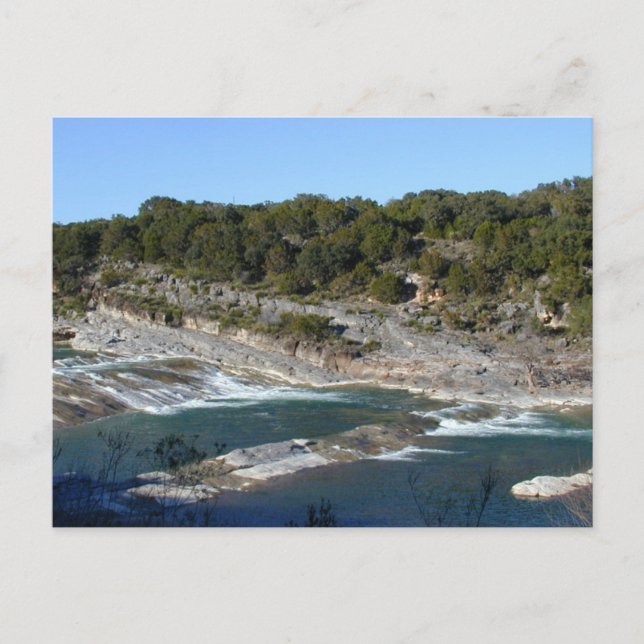 Carte Postale Parc d'état de Pedernales Falls (Devant)