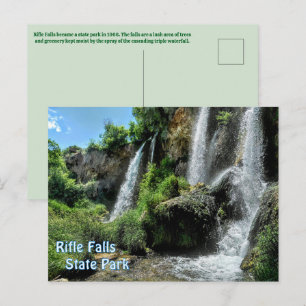Carte Postale Parc d'État de Rifle Falls