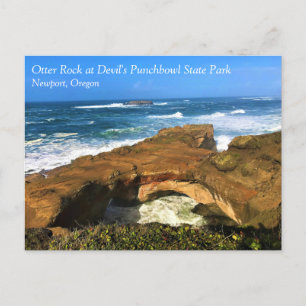 Carte Postale Parc d'État du Punchbowl dans l'Oregon