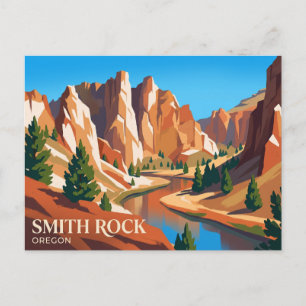 Carte Postale Parc d'État Smith Rock USA
