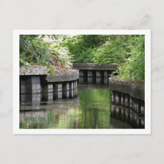 Carte Postale Parc d'hiver, FL Canal