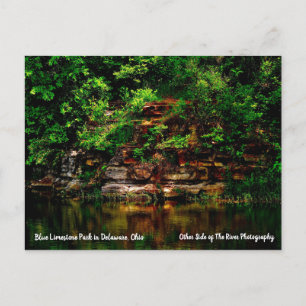 Carte Postale Parc du Calcaire Bleu Delaware, Ohio