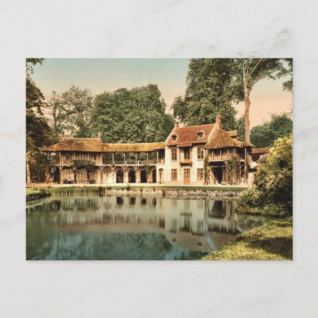 Carte Postale Parc du Petit Trianon, Maison du Seigneur, Versail (Devant)