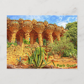 Carte Postale Parc Guell