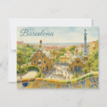 Parc Güell à Barcelone