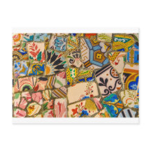 Parc Guell Tiles à Barcelone Espagne