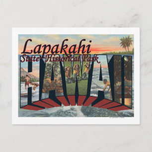 Carte Postale Parc historique de l'État de Lapakahi, Hawaii