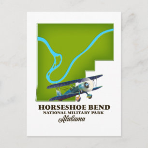 Carte Postale parc militaire national de horseshoe bend