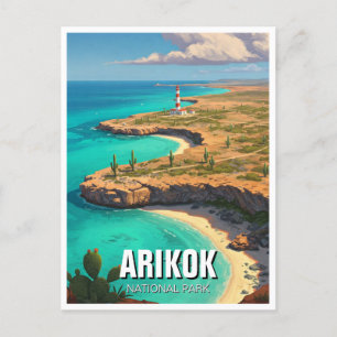Carte Postale Parc national Arikok Aruba Travel