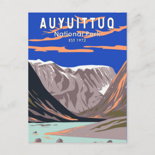 Carte Postale Parc national Auyuittuq Canada Tourisme et art Vin