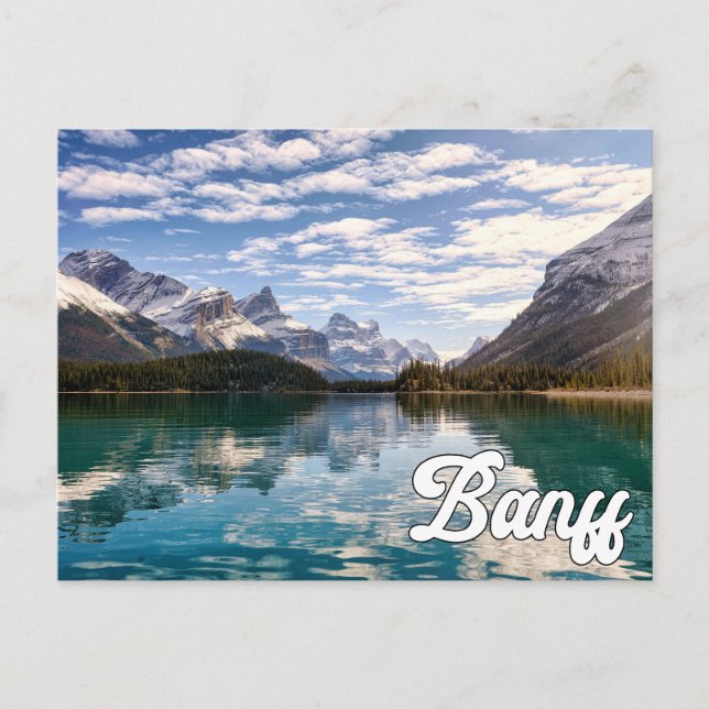Carte Postale Parc national Banff, Alberta, Canada (Devant)