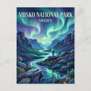 Carte Postale PARC NATIONAL D'ABISKO Suède