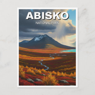 Carte Postale Parc national d'Abisko Suède Travel