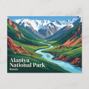 Carte Postale Parc national d'Alaniya Russie