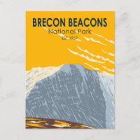 Parc national de Brecon Beacons au Pays de Galles 