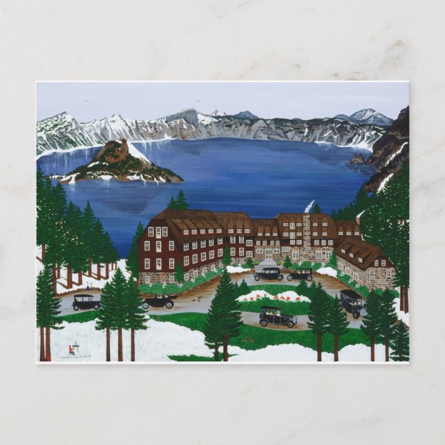 Carte Postale Parc national de Crater Lake (Devant)